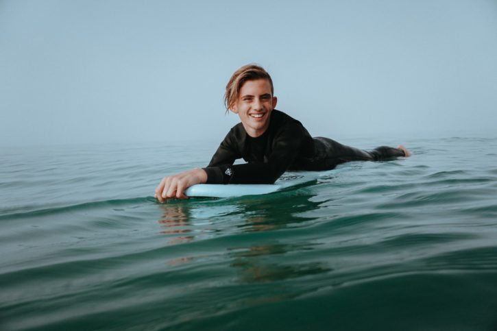 Smiling Surfer